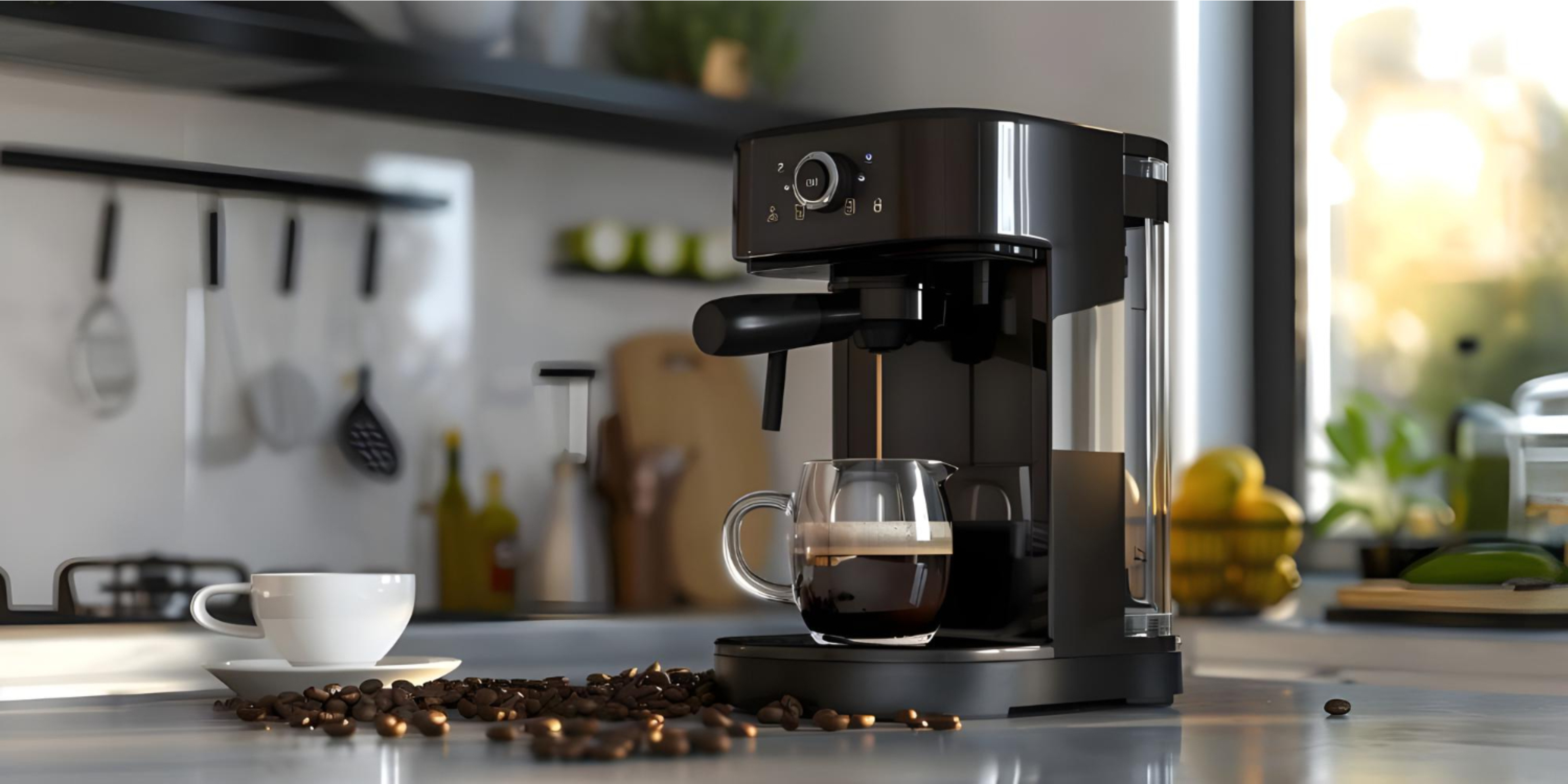 Фон категории услуг: Кофемашина